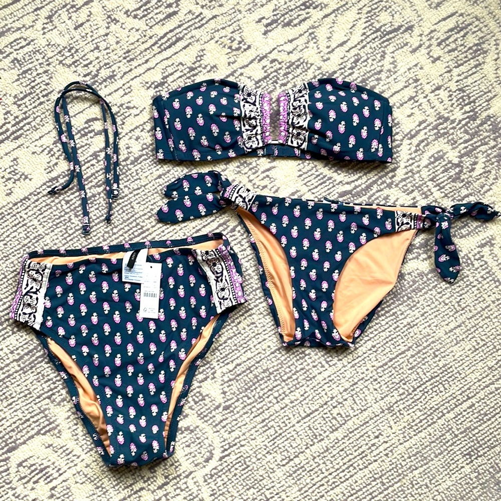 NEW J. Crew best buds bikini swim suit set